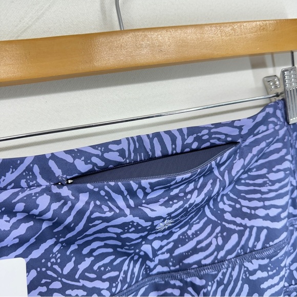 Athleta Purple Ace Printed Skort Plus 3X Athletic Golf Summer Athleisure Active - Picture 11 of 14